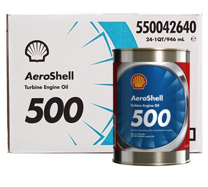 Aeroshell Turbine Engine Oil 500 - 24 x 1 Quart Case - AUD 22.33 per Quart