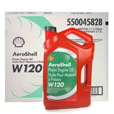 Aeroshell Piston Engine Oil W120 - 3 x 5 Litre Carton - AUD 11.71 per Litre